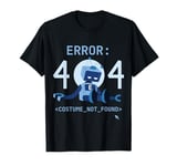 Error 404 Costume Not Found Funny Dinosaur Coding Computer T-Shirt