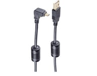 Shiverpeaks Bs13-10002, 1 M, Usb A, Micro-Usb B, Usb 2.0, Sort