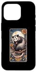 Coque pour iPhone 16 Pro Esthetic Cottagecore The Opossum Possum Jeu de cartes Tarot