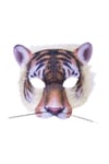 Realistic Fur Tiger Face Mask