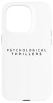 iPhone 15 Pro Psychological Thrillers Reader. Psychological Thriller Books Case