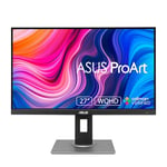 ASUS ProArt PA278QV Moniteur professionnel (pour l'édition d'images, WQHD, 100 % sRGB, 75 Hz, HDMI, DisplayPort, USB 3.0, ergonomique), 68,58 cm (27 pouces), noir