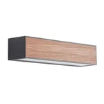 Miraz Utendørs Vegglampe Dark Grey/Dark Wood - Arcchio