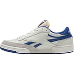 Reebok Men Club C Revenge Vintage Sneaker, Chalk/Paperwhite/Glen Green, 2.5