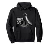 Funny Snake, Danger Noodle, Nope Rope, Reptile Handler, Zoo Pullover Hoodie