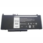 NY! Batteri 7.6V 62Wh till Dell Latitude E5470 E5570 Dell Precision M3510