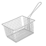 Deep Fryer Basket Long Handle 304 Stainless Steel Frying Basket Easy To Clean