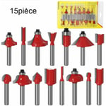 Woodworking Tool Set Carbide Drill Bit Profile Woodworking Tool Handle Router Bit Set For Tool Room