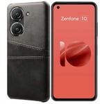 Zenfone 10 5G Skal Korthållare Retro V2 Svart