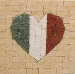 Trois petits points- Kit Mosaique Complet-Love Italy-Mini, 6192459600871, Universel