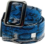 Sangle courroie Guitare/Basse GET'M GET'M - Animal Print Collection - Blue Cobra