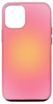 iPhone 15 Pink And Orange Gradient Cute Aura Aesthetic Case