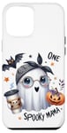 Coque pour iPhone 12 Pro Max Spooky Mama Ghost Halloween Boo Automne Halloween Fantôme