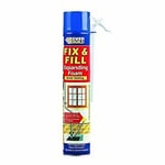 Everbuild Fix & Fill Expanding Foam Filler Gaps & Cracks Adhesive 750ml Tin DIY