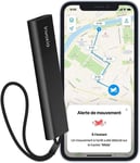 Tracker Gps Pro - Localisation En Temps Réel - 1 An D'Abonnement Inclus - Pour Voitures, Motos, Enfants - Alertes De Mouvement Et D'Inclinaison - Réseau 4G Lte-M - Jusqu'À 3 Mois D'Autonomie