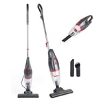 Beldray BEL0770N-GRY 2-in-1 Upright Stick Vacuum Cleaner – Corded Handheld Vac for Pet Hair, Lightweight Car Vacuum, Stairs/Upholstery, Bagless 1L Dust Tank, HEPA Filter, Crevice & Brush Tools, 600W
