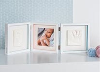 Baby Art My Baby Style - Dobbelt Gipsavstøp + Bilderamme