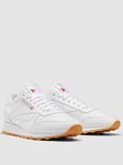 Reebok Classic Leather - White Gum, White/Gum, Size 9, Men