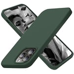 Atiyoo iPhone 13 Pro Max Phone Casem, Slim Fit Protective Phone Case with Soft Anti Scratch, Silicone Shockproof Protective Phone Case, 6.7 inch, Dark Green