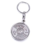 Zhaolan-Digital Tester Accessories Calendar Key Chain Mini Metal Ring Compass Keyring Keyfob Hiking Camping Outdoor Sports Survival Tools Yacht Accessories (Quantity : 1pcs)