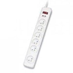 Prise parafoudre - BELKIN - Basic surge - 6 prises - Parafoudre - Interrupteur