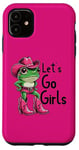 iPhone 11 Let's Go Girls Western Cowgirl Tees, Cool Bachelorette Party Case