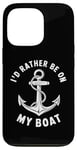 Coque pour iPhone 13 Pro I Don't Need Therapy Boat Cruise Yacht