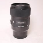 Sigma Used 35mm f/1.4 DG HSM Art Lens Sony E