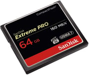 Carte memoire Sandisk Extreme Pro CompactFlash CF 160 mb/s haute vitesse 64 go