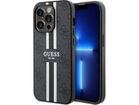 Guess Guhmp14xp4rpsk Iphone 14 Pro Max 6.7" Black/Black Hardcase 4G Printed Stripes Magsafe