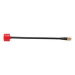 (Red)5.8GHz FPV Drone Antenna 155mm 2.5 Dbi Antenna With Inner Hole RPSMA