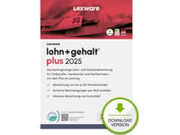 Lexware Lohn+Gehalt Plus 2025 "Unbegrenzte Laufzeit" Download, Bokföring, Esd (Electronic Software Download), Tyska, Windows 11 Enterprise X64, Windows 10, Windows 11 Home, Windows 10 Education, Windows 11 Pro,...