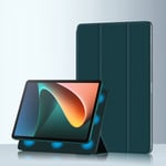 (MiPad 5green magneettinen) Xiaomi Mi Pad 5 Pro -kotelolle Ultraohut magneettinen Smart Cover MiPad 5 Pro 2021 -tabletille 11 tuuman mipad5 Automaattisen herätyksen tietokonekuorilla ja -kuorilla