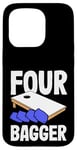 Coque pour iPhone 15 Pro Planche Four Bagger Cornhole Fun Sport Vibes