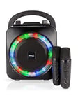 Rockjam Party Speaker 2024 Model Ps150Pl Black With 2 Wireless Mics