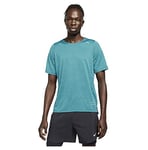 NIKE Men's Rn Dvn Rise 365 Ss Jac T-Shirt, Dark Teal Green/Blustery/Refle, M