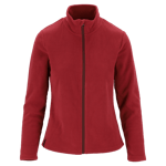 Tind Recycled Long Zip Fleece, fleecejakke, dame