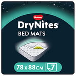 Huggies DryNites, Bed Mats - 28 Mats Total (4 Packs of 7 Mats) - Disposable Bed Mats for Children and Teens