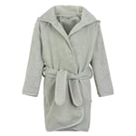 Pippi Organic Bath Robe Grey 86/92