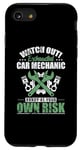 iPhone SE (2020) / 7 / 8 Watch Out Exhausted Car Mechanic annoy own Risk Case