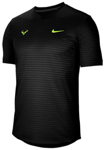 Nike NIKE Rafa Challenger Top SS Black Mens (XXL)