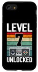 iPhone SE (2020) / 7 / 8 Level 7 Unlocked 7 Year Old Gamers 7th Birthday Gaming Case