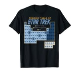 Star Trek The Original Series Periodic Table T-Shirt