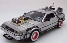 WELLY - Voiture du Flim RETOUR VERS LE FUTUR 3 DELOREAN DMC12 - 1/24 - WEL22444