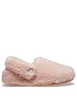 Crocs Kids Classic Cozzzy Slipper - Light Pink, Light Pink, Size 8 Younger