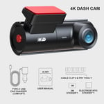 BEPOCapture d'écran ZD03 Car DVR WiFi UHD Dash Cam,4K,Caméras de surveillance de voiture,Enregistreurs vidéo,2160P Prada Cam,Moniteur de stationnement 24H - Type ZD03 Standard List-TF Card 64GB