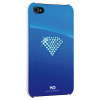 WHITE DIAMONDS White Diamonds Rainbow Blue deksel til iPhone 4 og 4s 1110RAI44