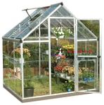 Palram - Canopia Harmony Silver Greenhouse 6 x 6ft.