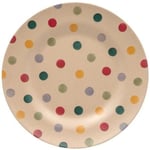 Emma Bridgewater Polka Dot Dinner Plate Rice Husk Picnics Outdoors Use