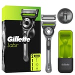 Gillette Labs Rakhyvel 2UP STC + Stand Silver 1 st